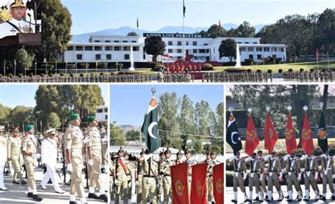 Passing out parade of cadets held at PMA Kakul