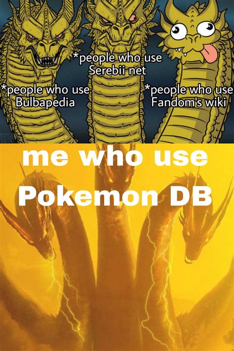 Pokemon DB supremacy : r/pokemonmemes