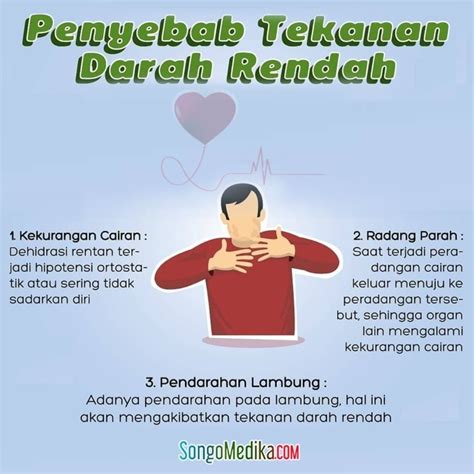 Penyebab Tekanan Darah Rendah | Tekanan darah, Penekanan, Darah