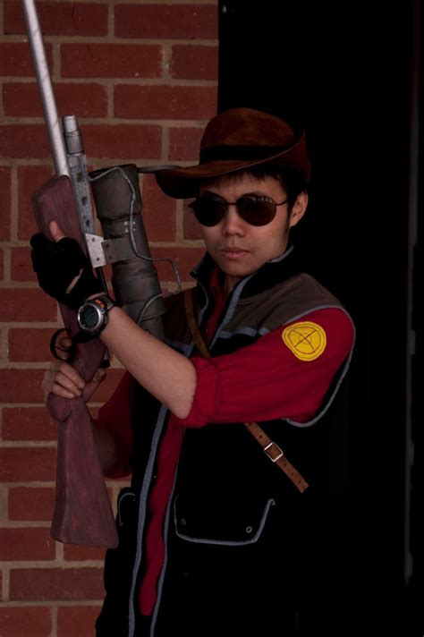 TF2 Sniper cosplay by greenzaku on DeviantArt