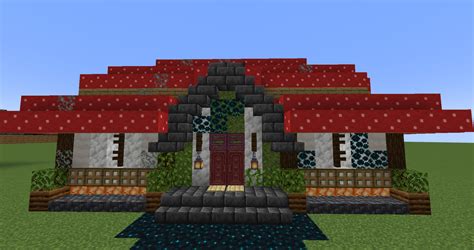 Mushroom house : r/Minecraftbuilds