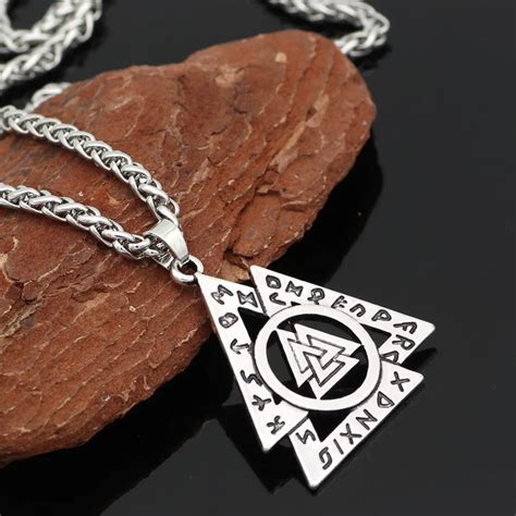 Wholesale Vintage Men Jewelry Viking Celtic Knot Norse Necklace - Buy ...