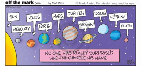 Uranus Name Change Not Surprise - off the mark cartoons | Venus and ...