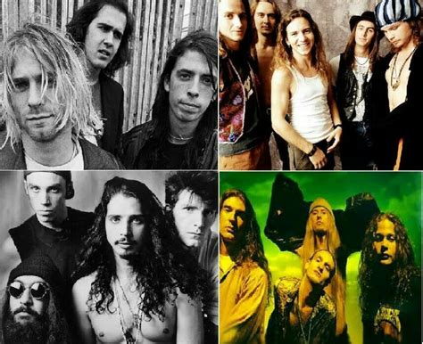 Nirvana,Pearl Jam,Soundgarden Alice in Chains