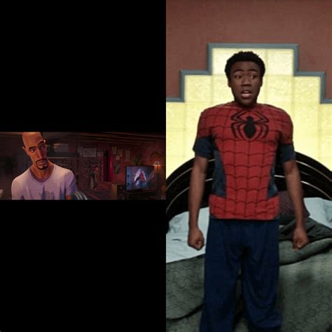 In Spider-Man: Into the Spider-Verse you can see a shot of DONALD ...