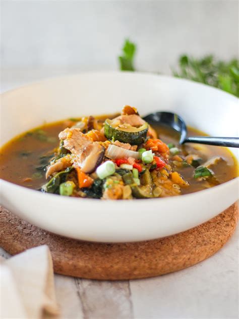 Cozy Thanksgiving Leftovers Soup - Clean Foodie Cravings