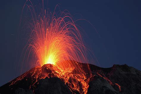 May 8, 2009 - Stromboli Eruption by Stocktrek Images