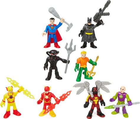 Buy Imaginext DC Super Friends Batman Figure Set Super-Hero Showdown ...