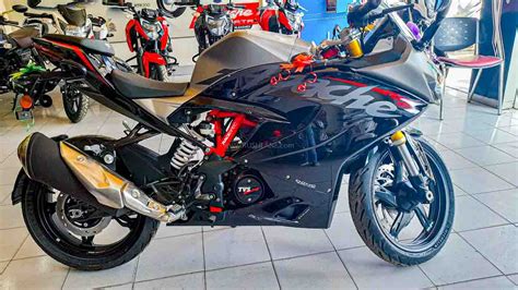 TVS Apache 310 Price Increased Yet Again - New Price Rs 2.5 Lakh