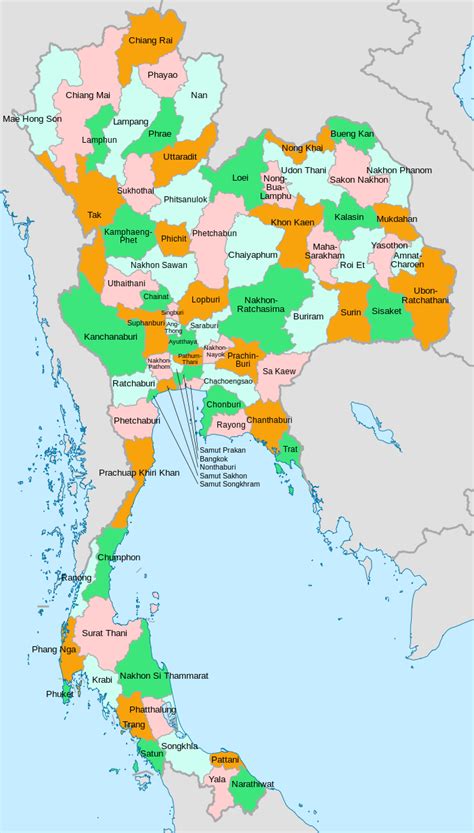 Template:Provinces of Thailand Image Map - Wikipedia, the free encyclopedia