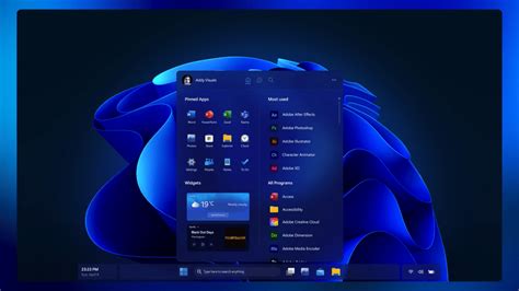 Windows 12 design concept with dynamic Taskbar & new Start Menu, Multitasking, File explorer ...