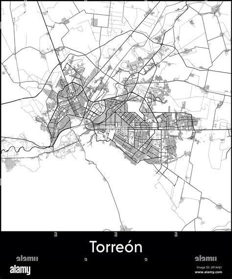 City Map North America Mexico Torreon vector illustration Stock Vector Image & Art - Alamy