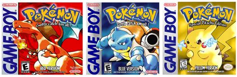 Review: Pokemon Red/Blue/Yellow – Old Game Hermit