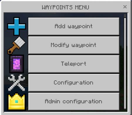 Wonderful Waypoint | Minecraft Addon