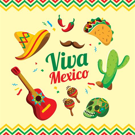 Viva Mexico Vector Art, Icons, and Graphics for Free Download