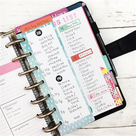 five sixteenths blog: 5 Ways to Decorate your Planner...Functionally!