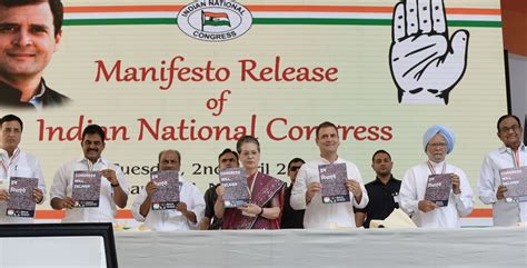 Indian National Congress Party Manifesto - Vote India