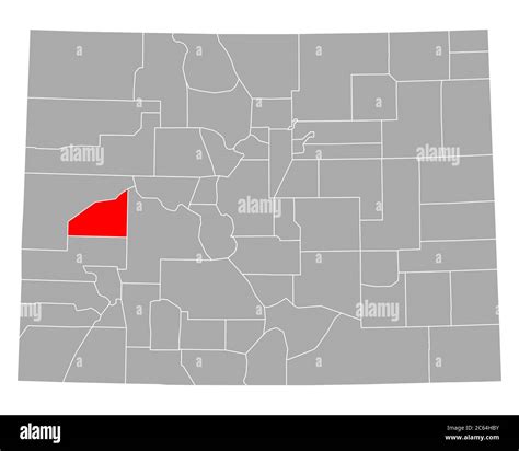 Delta colorado map hi-res stock photography and images - Alamy