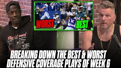 The Best And Worst Defensive Back Plays Of NFL Week 6 With Darius ...