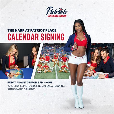 The Harp – Patriots Cheerleaders Calendar Signing | Patriot Place