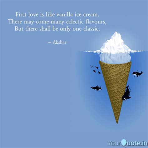 First love is like vanill... | Quotes & Writings by Aditya Kurdekar ...