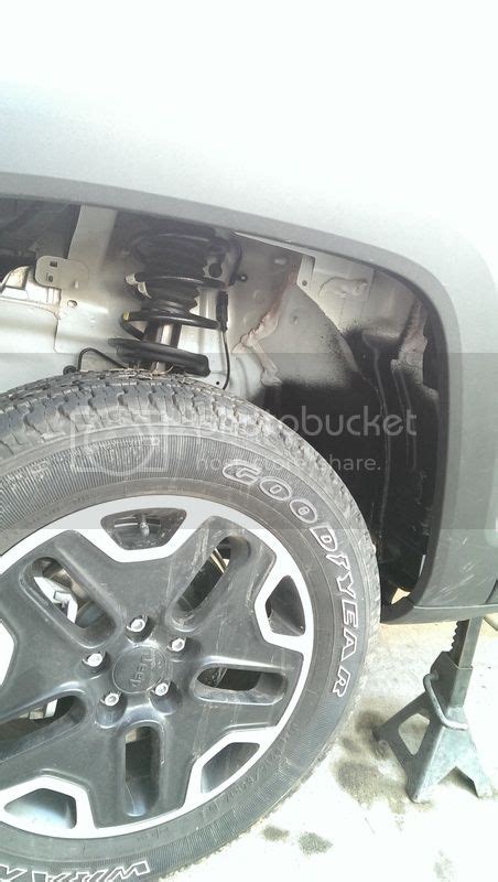 Removed Front Fender Wheel Well/Trim | Jeep Renegade Forum