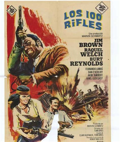 100 Rifles Movie Poster Print (11 x 17) - Item # MOVCE8136 - Posterazzi