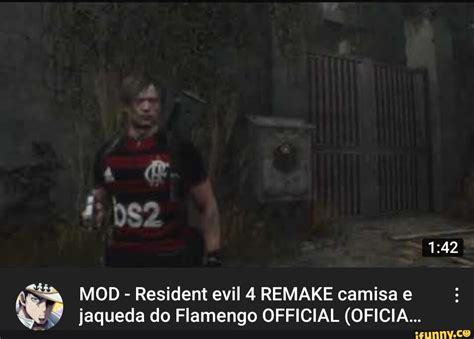 MOD - Resident evil 4 REMAKE camisa e jaqueda do Flamengo OFFICIAL ...