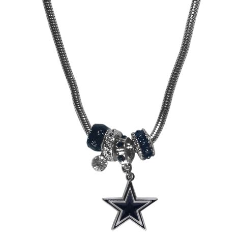 Dallas Cowboys Necklace- Euro Style (#43778 / 6 pack) - Turnovers, Inc.