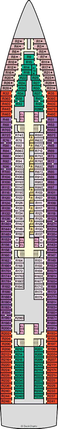 Carnival Fascination Deck Plans: Ship Layout, Staterooms & Map - Cruise Critic