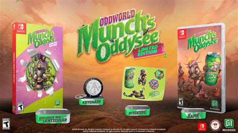 Oddworld: Munch’s Oddysee Limited Edition Arrives August 25 – NintendoSoup