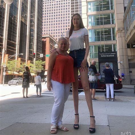 One of the World's Tallest Women Has Legs That Are 53 Inches Long