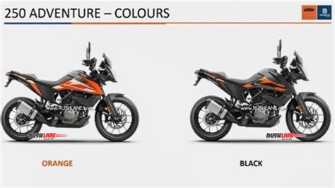 KTM 250 Adventure Colour Options Detailed - Exp Price Rs 2.3 Lakhs