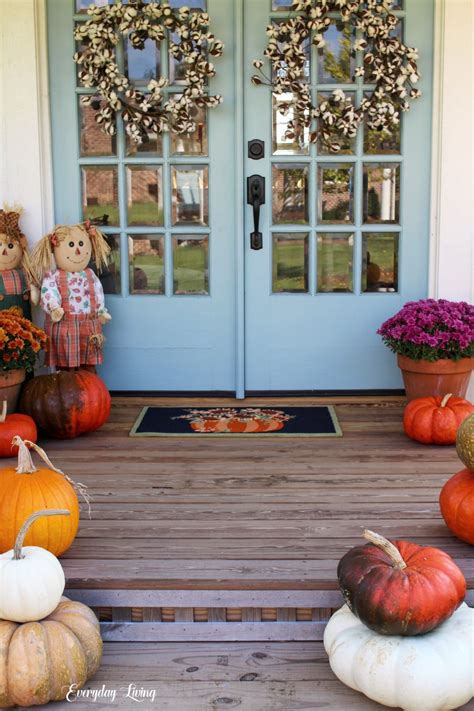 Pumpkins & The Sunshine Cottage Porch