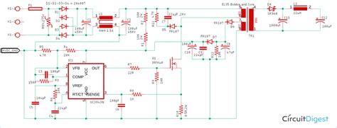 uc3843 smps circuit diagram - Wiring Diagram and Schematics