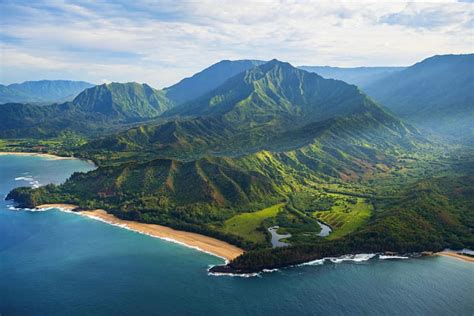 Garden Isle, islands, Kauai, grass, Hawaii, bonito, sea, beach, sand, green, HD wallpaper | Peakpx