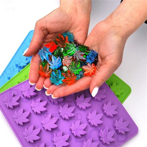 Marijuana Cannabis Hemp Leaf Silicone Molds Candy Weed Pot Mold Chocolate Gummy | eBay