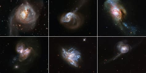 Astronomers Study Star Formation in Six Galaxy Mergers | Sci.News