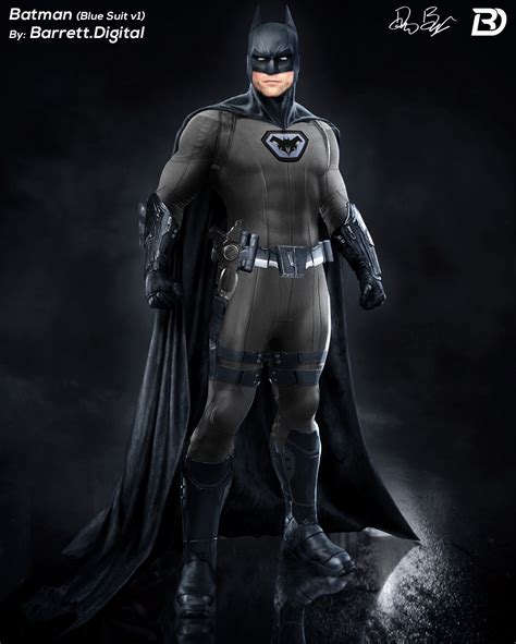 ArtStation - Blue Batsuit Concept