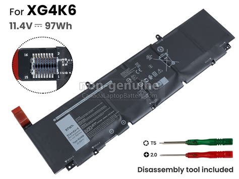 Dell XPS 17 9700 long life replacement battery | Canada Laptop Battery