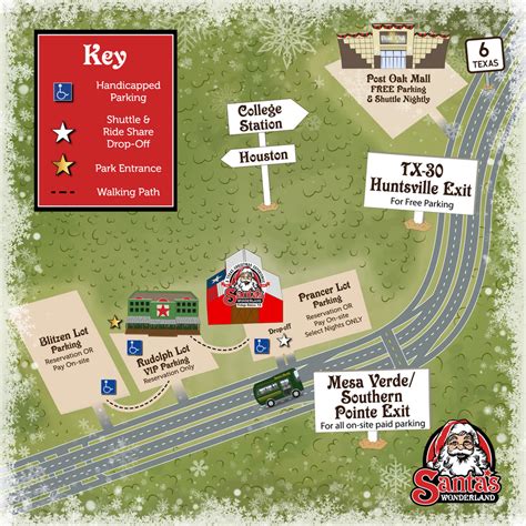 Santa's Wonderland - College Station, TX | Parking & Directions