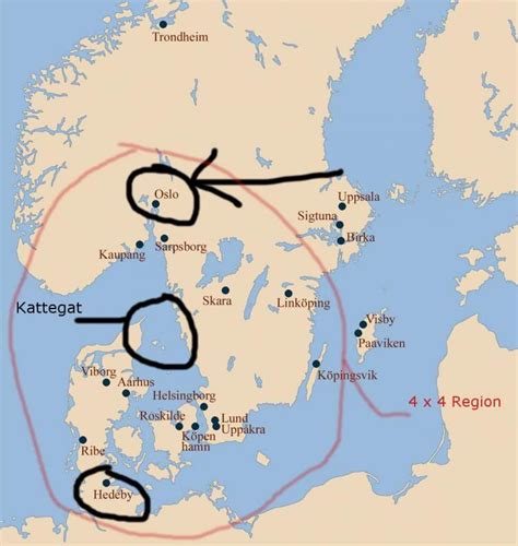 Vikings Tv Series Map