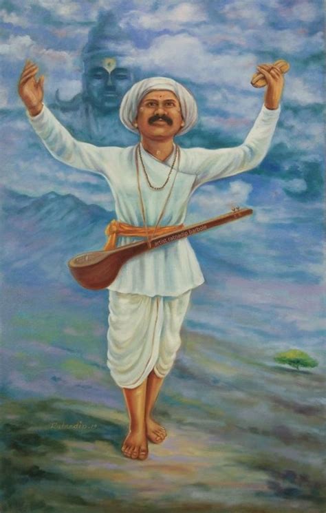 A Great Saint In Maharashtra Is Sant Tukaram Maharaj | Female art painting, Small canvas art ...