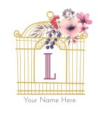 Letter L Monogram | Customize Online | Instant Download