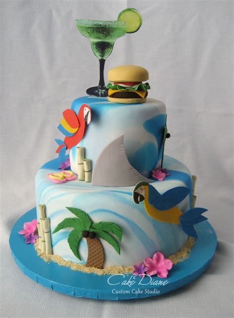 Jimmy Buffett Birthday Cake