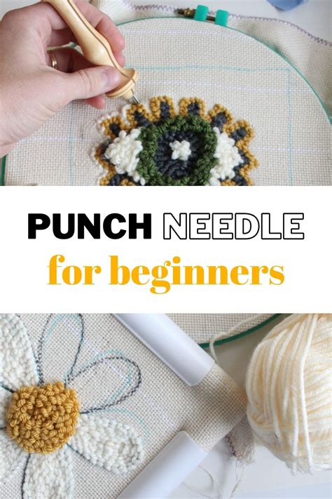 How To Punch Needle For Beginners