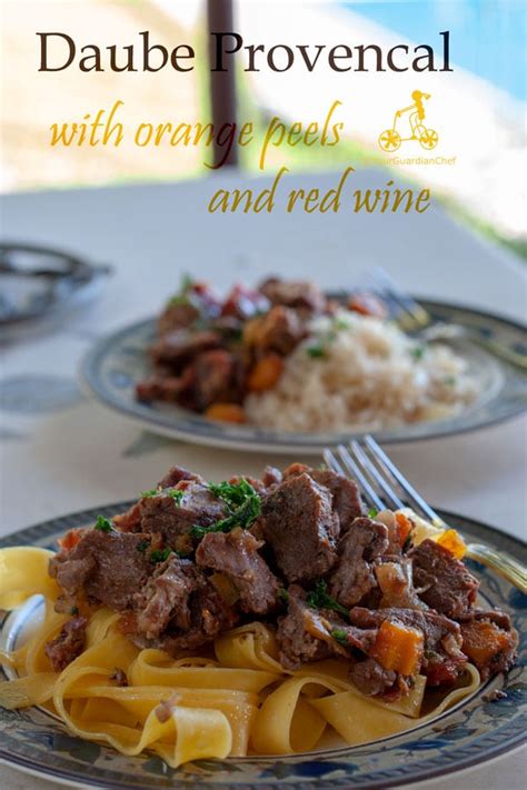 Beef Daube Provencal (Red Wine Stew) - Your Guardian Chef