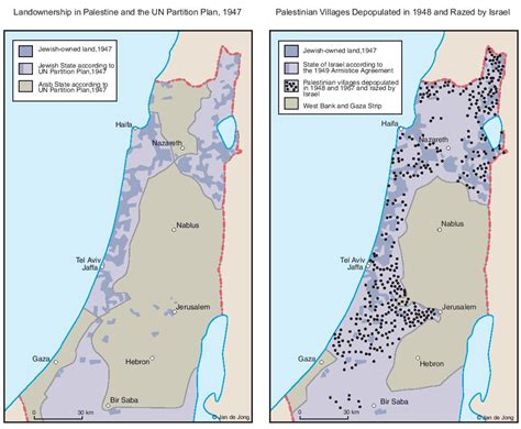 PASSIA - MAPS - Palestine - LAND OWNERSHIP IN PALESTINE AND THE UN PARTITION PLAN - PALESTINIAN ...