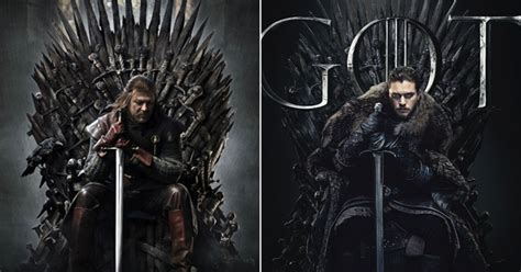 Jon Snow and Ned Stark Theory About Game of Thrones Posters | POPSUGAR ...