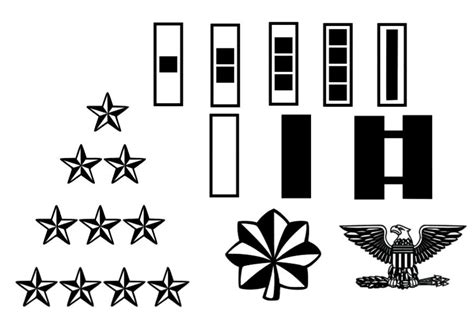 US Army Officer Rank Insignia Decal Sticker Vinyl - Etsy